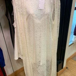 Long beautiful NEW cardigans lace